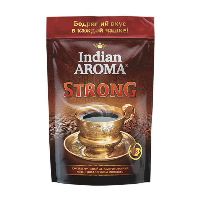 Кофе растворимый "Strong", Indian Aroma, 75 г