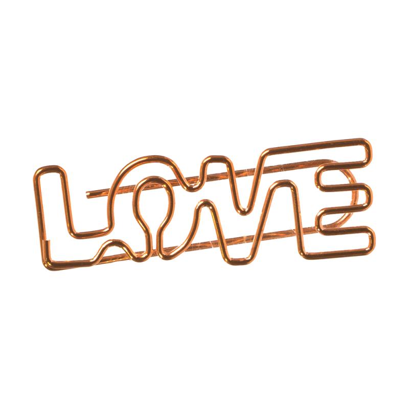 Скрепки декоративные "Любовь", With Love, 8 шт., в ассортименте