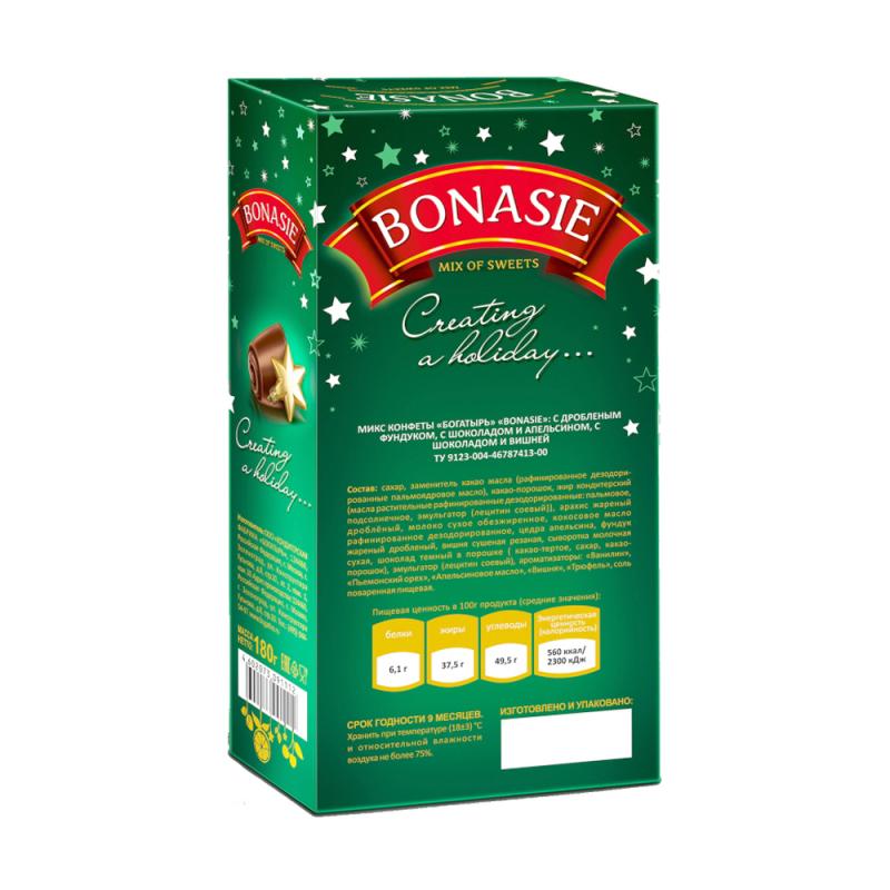 Конфеты "Bonasie", 180 г, в ассортименте