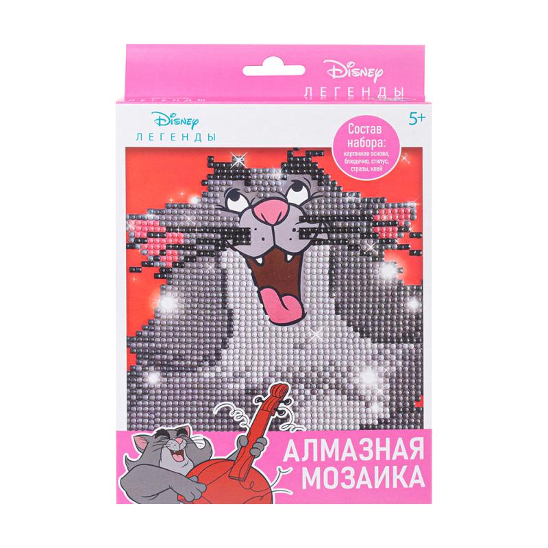 Картинка из алмазной мозаики, 20х15 см, в ассортименте