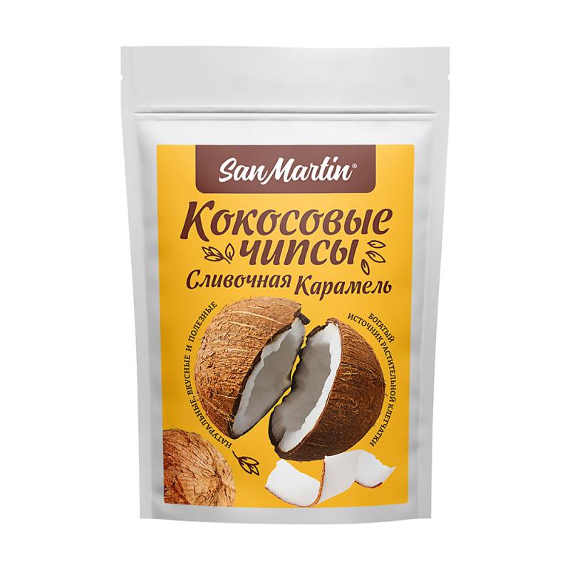 Кокосовые чипсы, San Martin, 40 г, в ассортименте