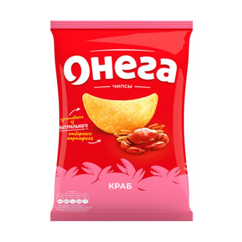 Чипсы картофельные "Онега", 150 г, в ассортименте