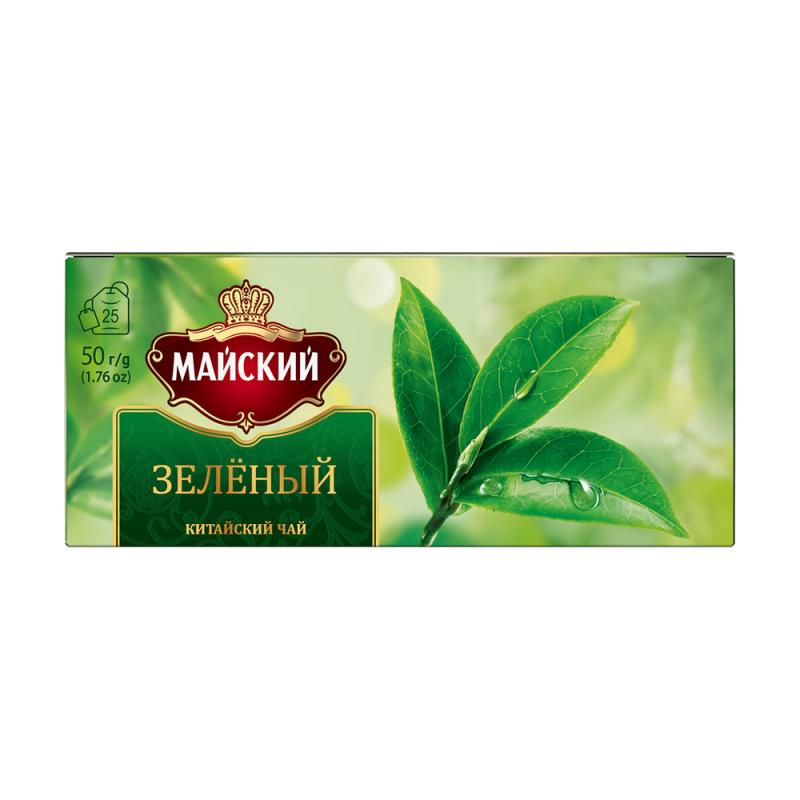 Чай зелёный, Майский, 25 пакетиков