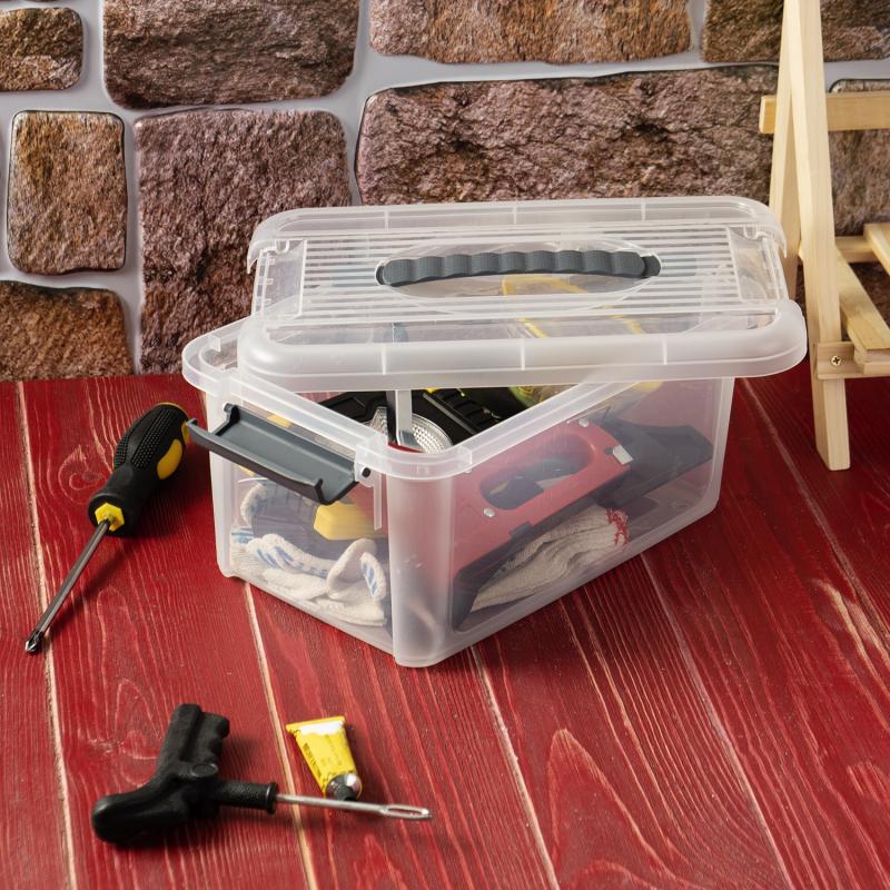 Контейнер с крышкой и клипсами, 5 л - купить в интернет-магазине Fix ...