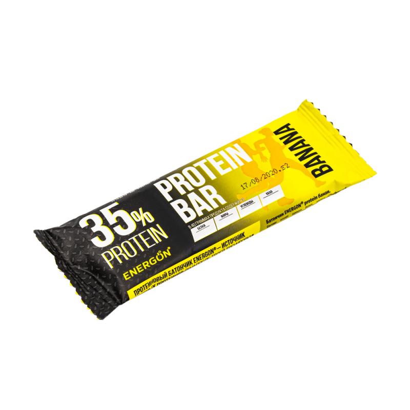 Батончик, ENERGON, protein банан, 40 г