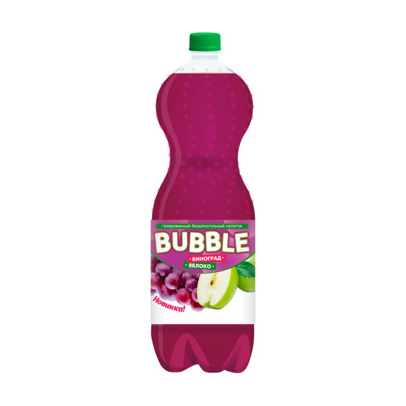 Напиток газированный, BUBBLE, 2 л, в ассортименте