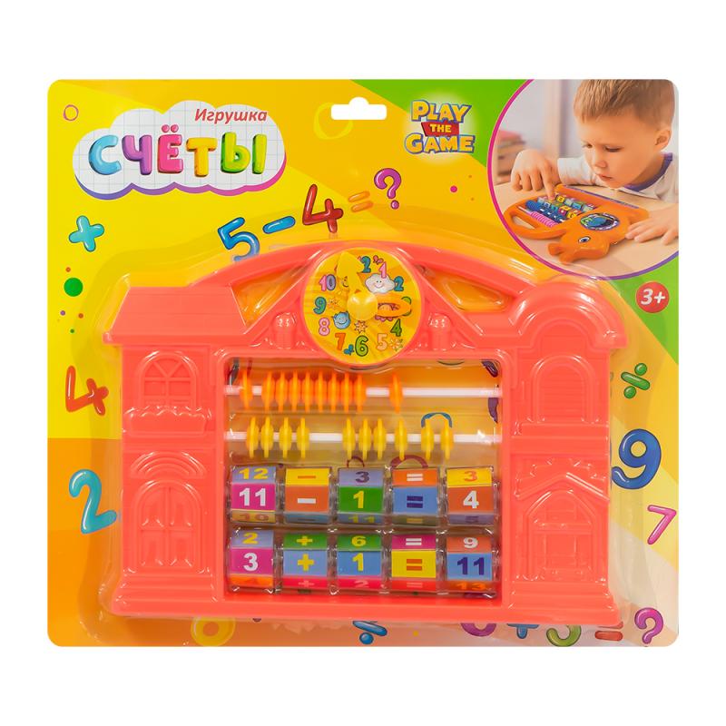 Игрушка "Счеты", Play the Game, в ассортименте