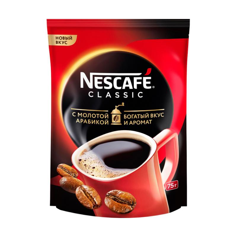 Кофе растворимый "CLASSIC", Nescafé, 75 г