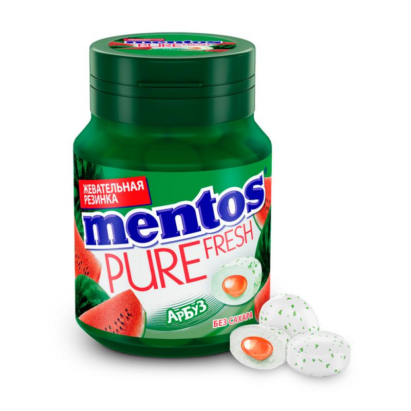 Жевательная резинка "Pure fresh", Mentos, 54 г, в ассортименте