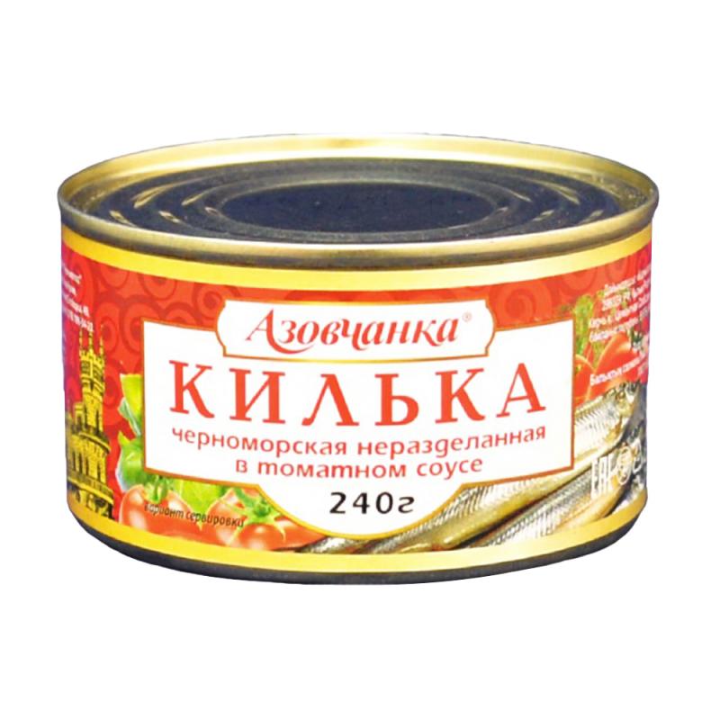 Килька в томатном соусе, 240 г