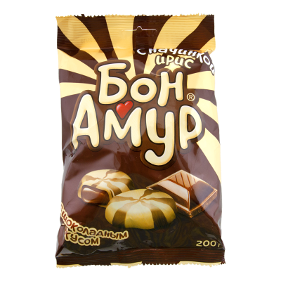 Ирис "БонАмур" с начинкой, 200 г, в ассортименте