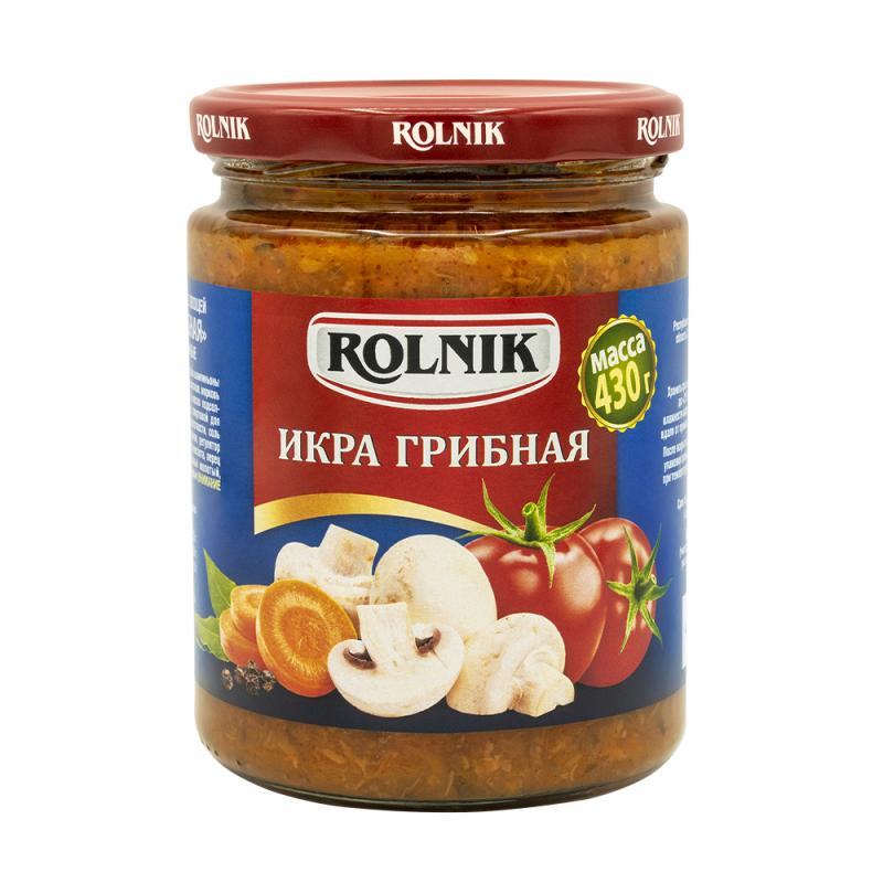 Икра грибная, Rolnik, 430 г