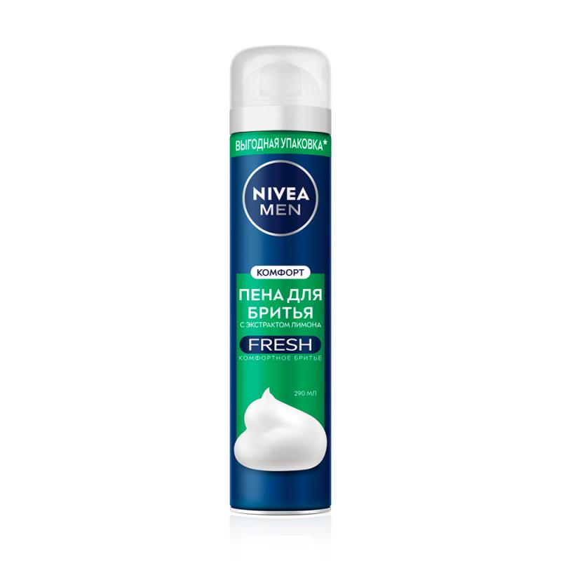Пена для бритья, Nivea Men, 290 мл, в ассортименте