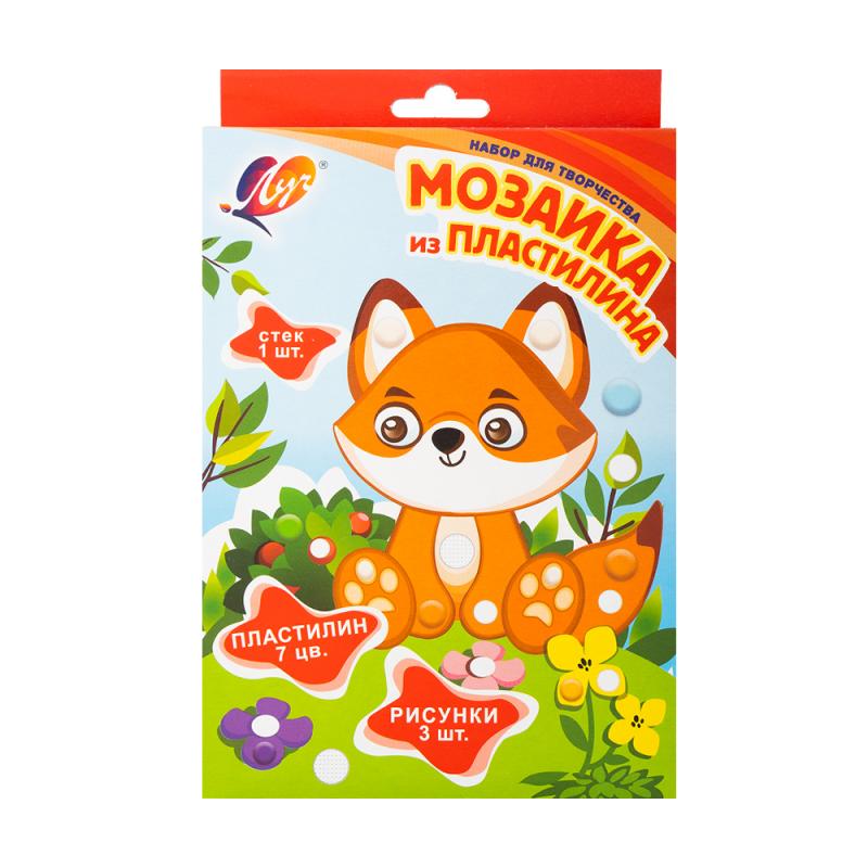 Набор "Пластилиновая мозаика", Луч, в ассортименте