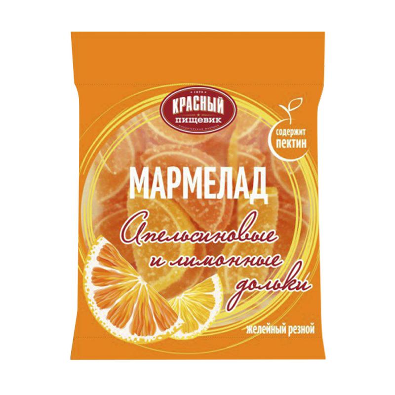 Мармелад "Дольки", 210 г, в ассортименте