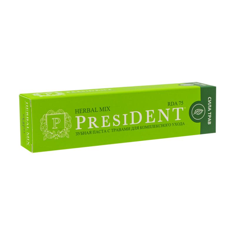 Зубная паста, President, 50 мл, в ассортименте