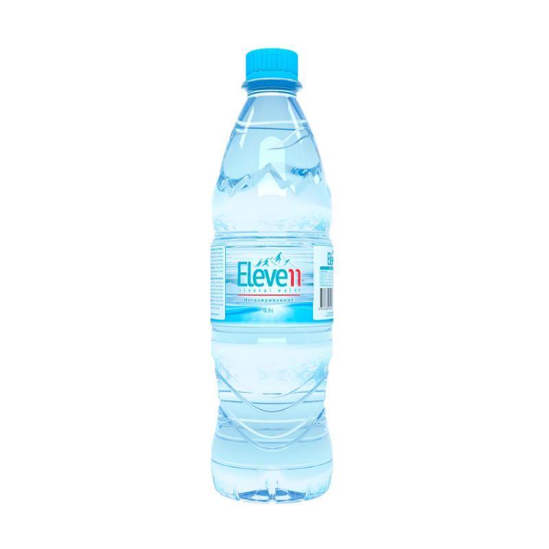 Вода, ELEVEN, 0,5 л, негазированная
