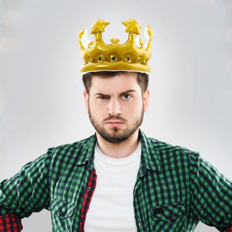 Аксессуар для вечеринки \"Корона надувная\" - купить в интернет-магазине ...