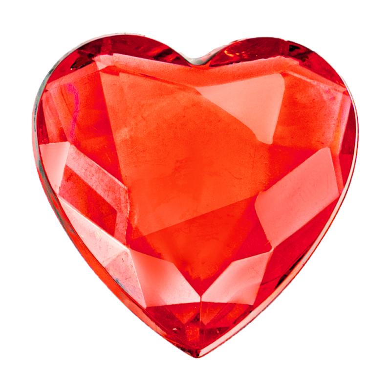 Набор декоративных сердец, With Love, 50 шт., в ассортименте