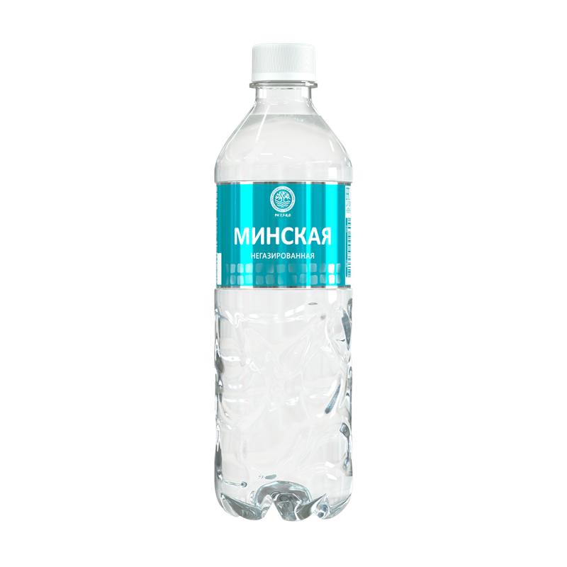 Вода питьевая, Минская, негазированная, 0,5 л