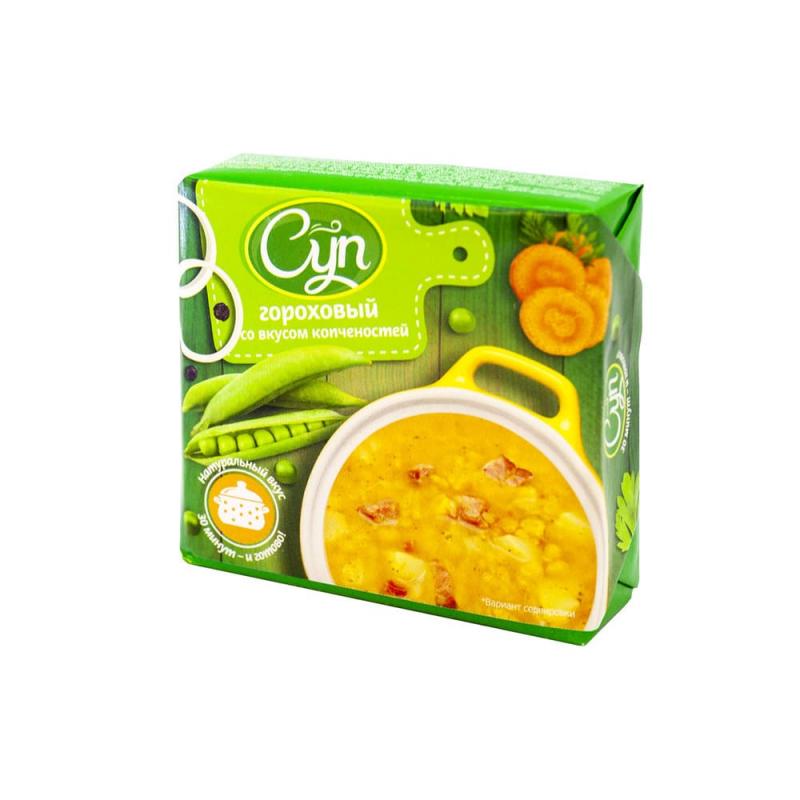 Суп гороховый со вкусом копченостей, 150 г