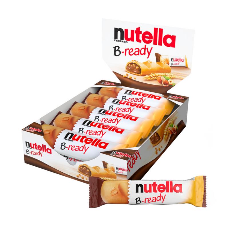 Вафельный батончик "B-Ready", Nutella, 22 г