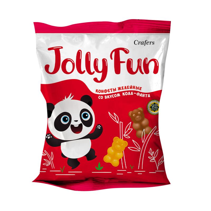 Конфеты желейные "Jolly Fun", Crafers, 70 г, в ассортименте
