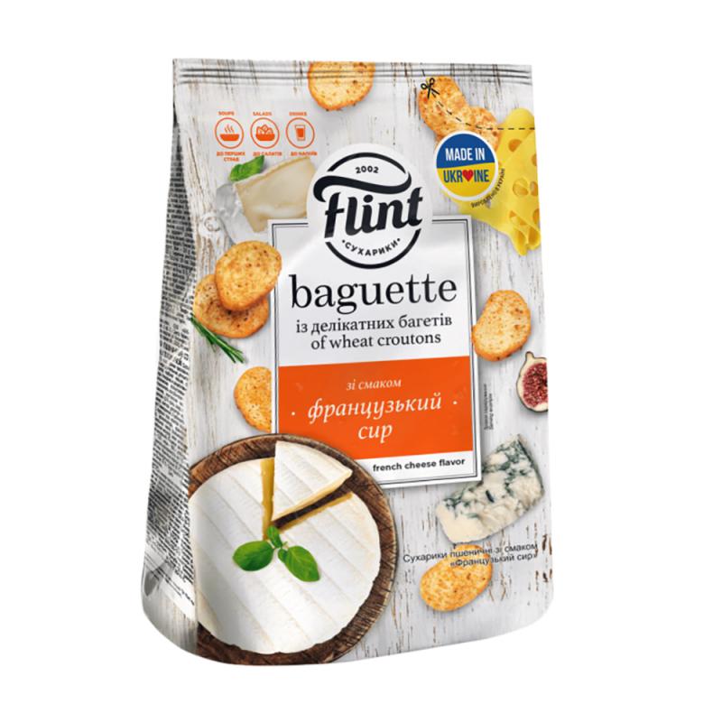 Сухарики "Французский сыр", Flint, 90 г