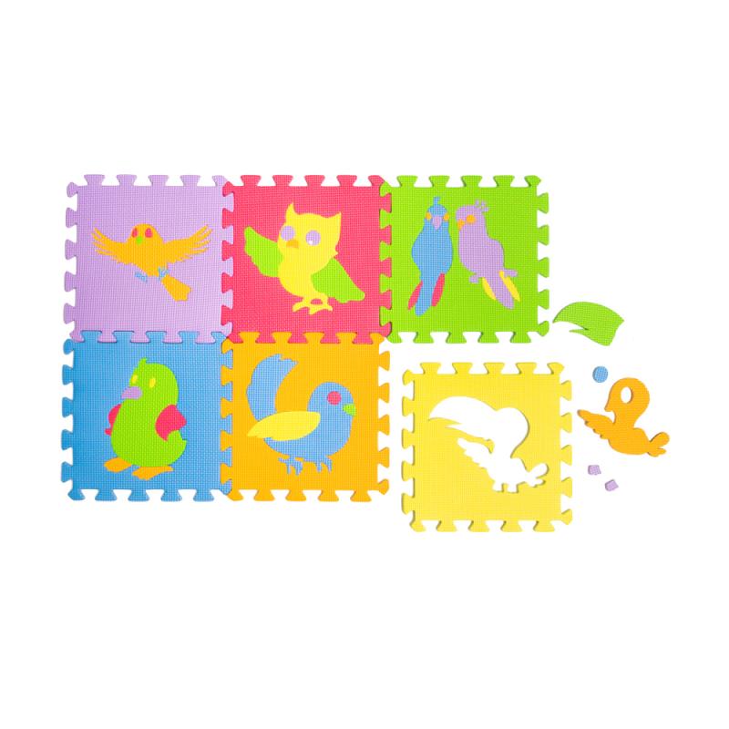 Мягкий пазл, Play the Game, 6 элементов, в ассортименте