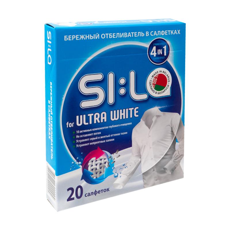 Салфетки для стирки, SILA, 20 шт., в ассортименте
