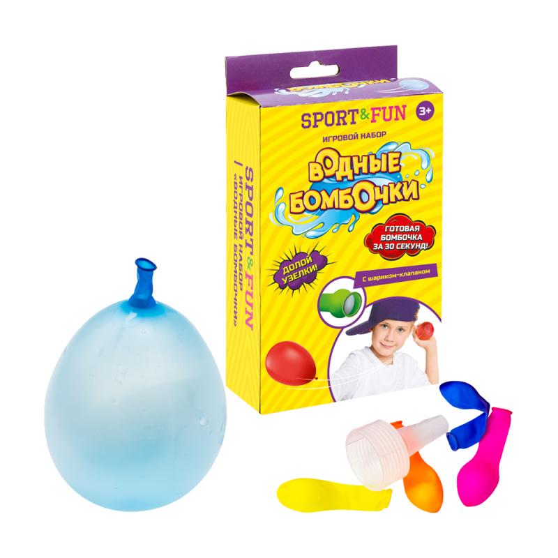 Игровой набор "Водные бомбочки", Sport&Fun, в ассортименте