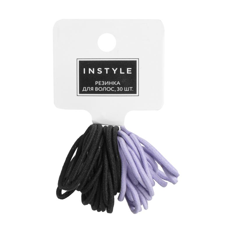 Резинка для волос, INSTYLE, 30 шт., в ассортименте