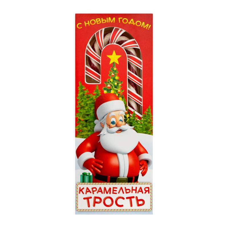 Новогодняя карамельная трость, 40 г