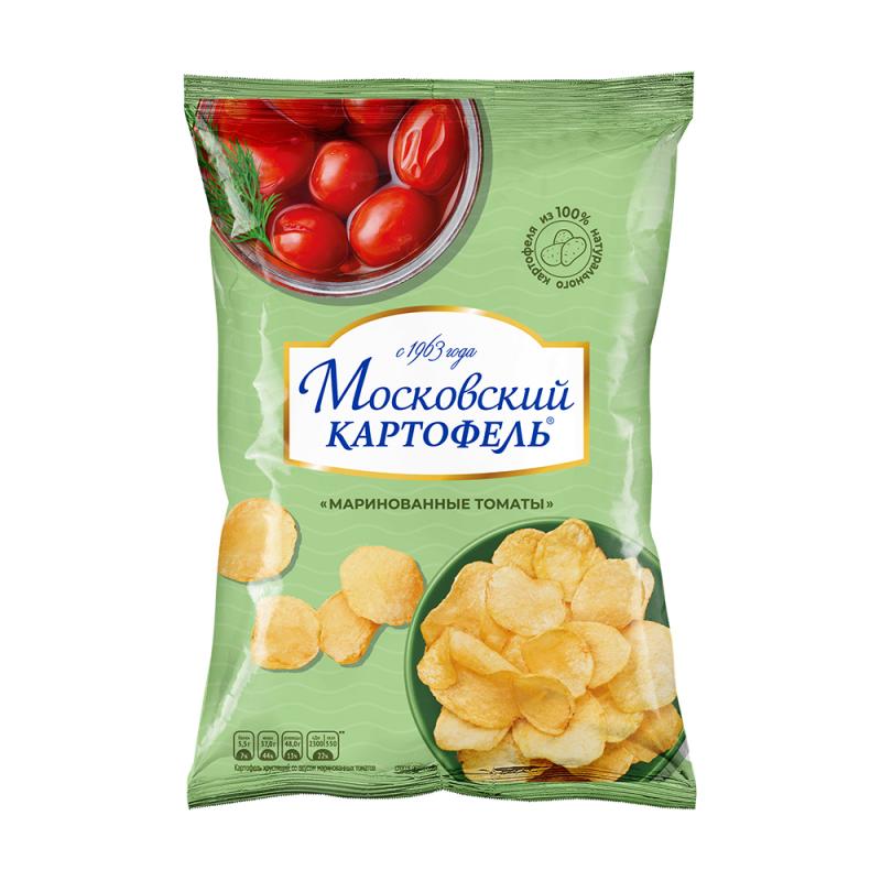 Чипсы, Московский картофель, 60 г, в ассортименте