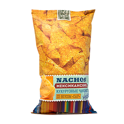 Кукурузные чипсы "Nachos", 150 г