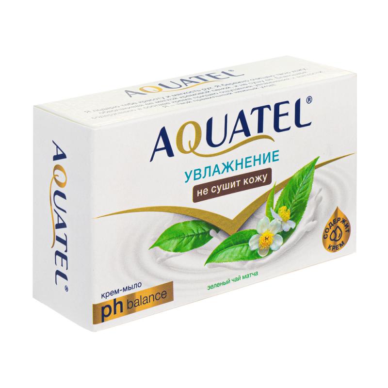 Крем-мыло, AQUATEL, 90 г, в ассортименте