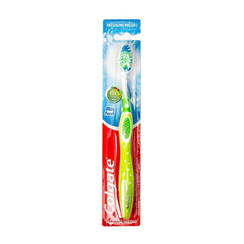 Зубная щетка, Colgate, Max Fresh medium