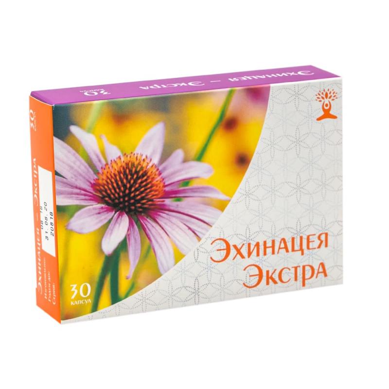 БАД "Эхинацея-Экстра", 30 капсул