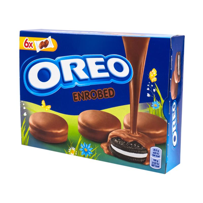 Печенье "Oreo" с какао и начинкой с ванильным вкусом, 246 г, в ассортименте