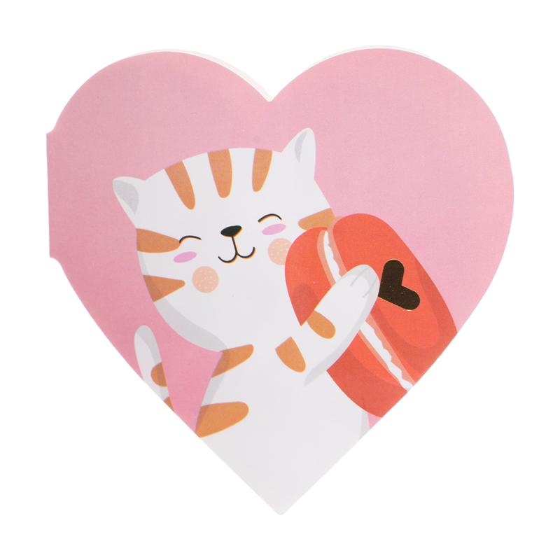 Открытка-валентинка, With Love, в ассортименте