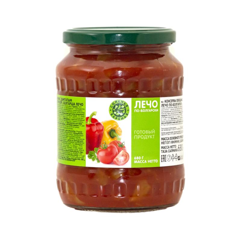 Лечо по-болгарски, Соленья&Bаренья, 680 г