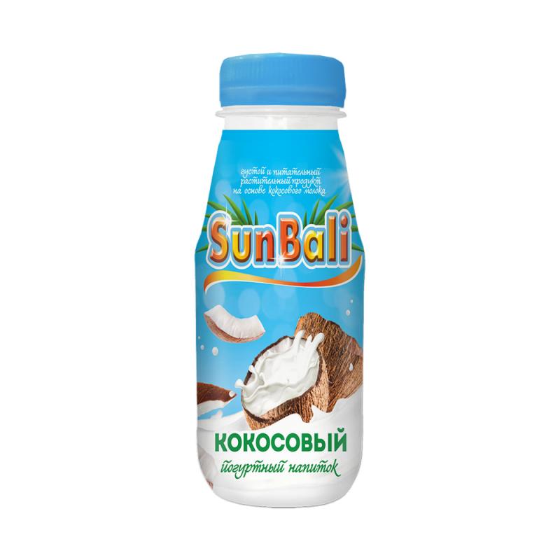 Йогуртный напиток, SunBali, кокосовый, 250 г