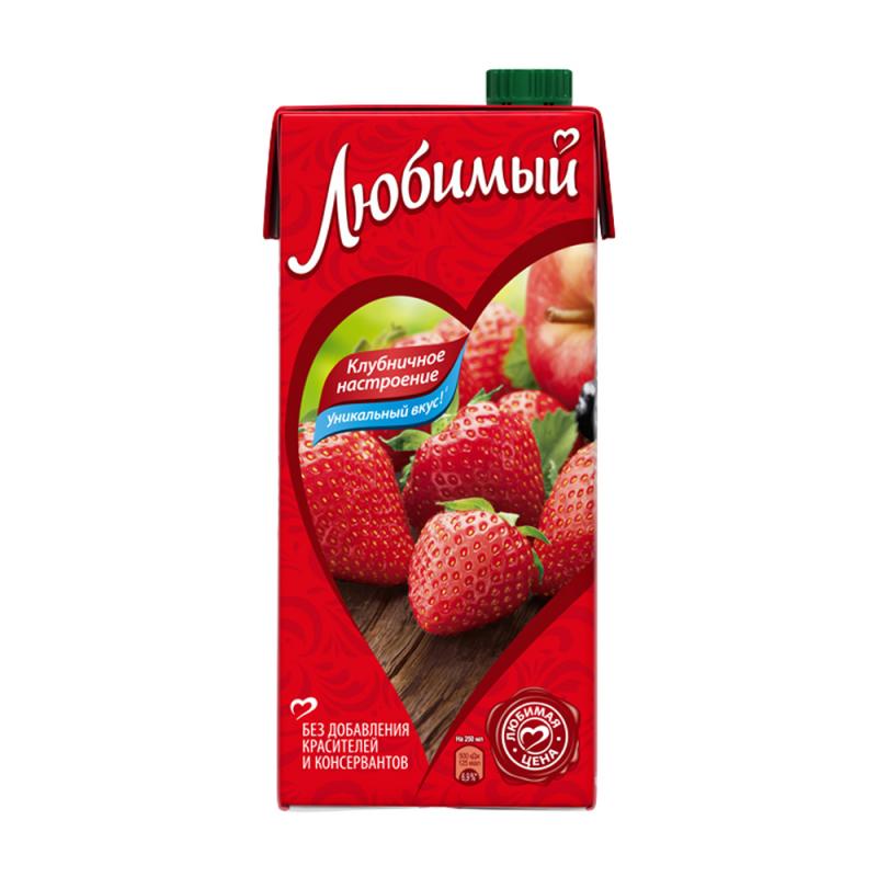 Напиток сокосодержащий, Любимый, 0,95 л, в ассортименте