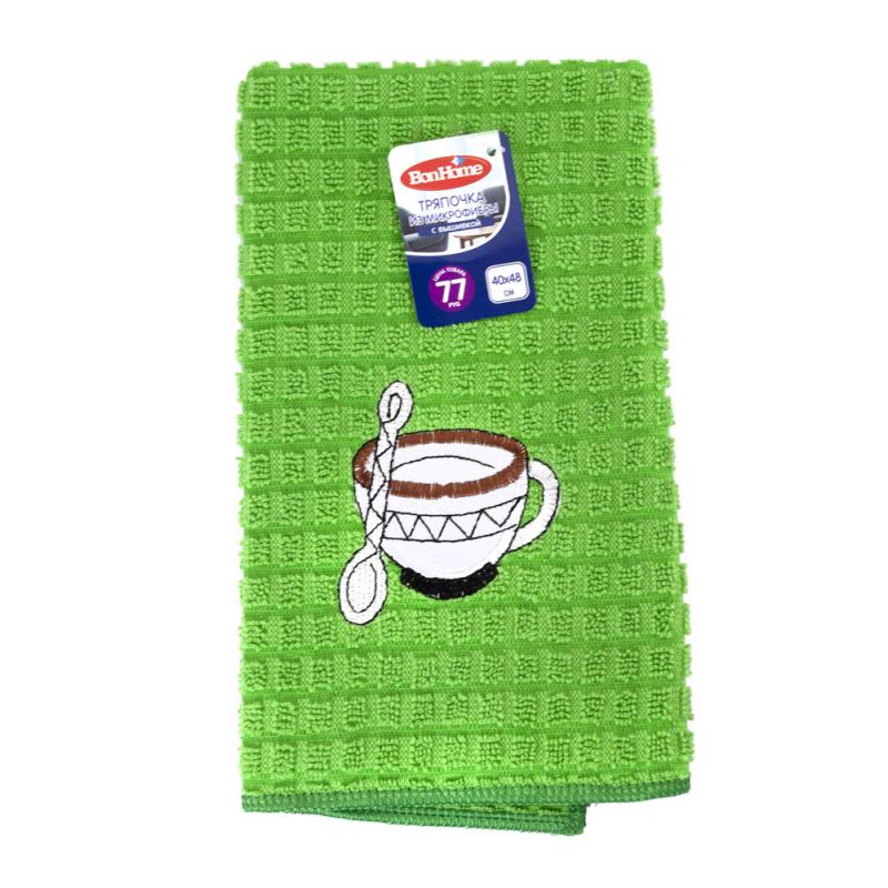 Тряпочка из микрофибры с вышивкой, 40х48 см