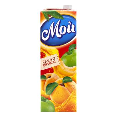 Нектар "Мой", яблоко/абрикос, 1,45 л