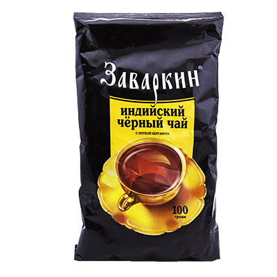 Чай черный байховый "Заваркин" 100г