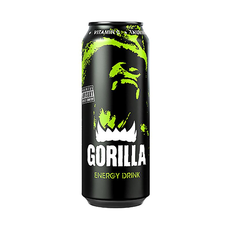 Энергетический напиток, Gorilla, 450 мл, в ассортименте