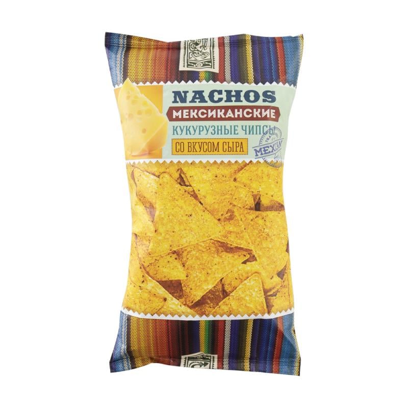 Чипсы кукурузные, Nachos, мексиканские, 150 г, в ассортименте