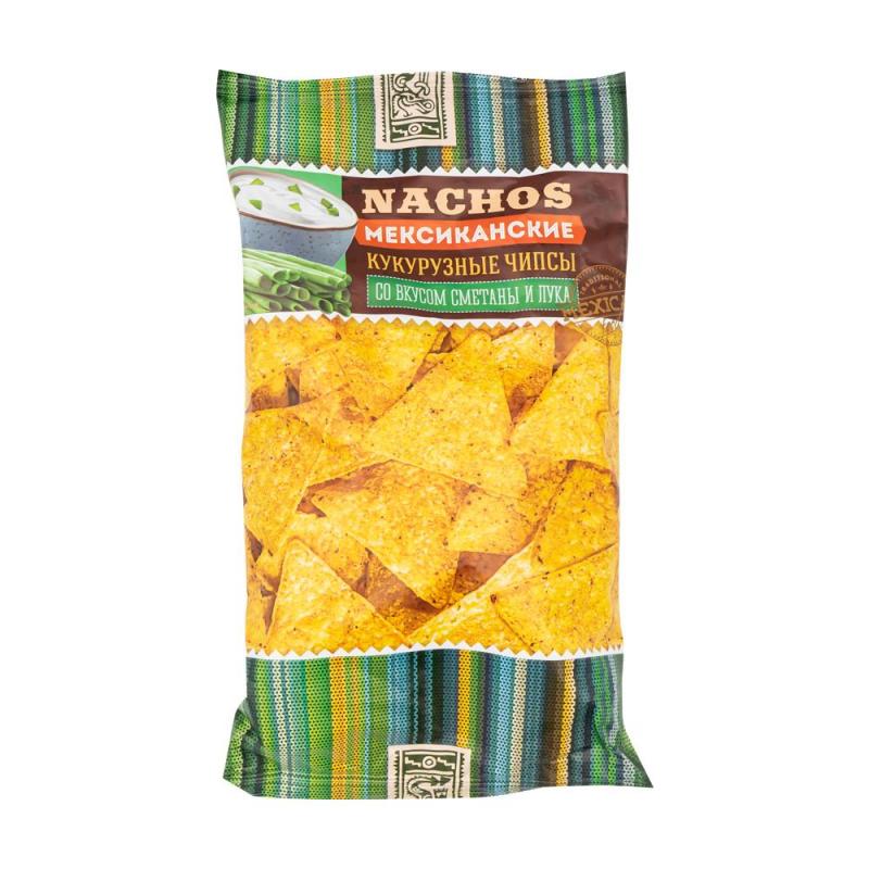 Чипсы кукурузные, Nachos, мексиканские, 150 г, в ассортименте