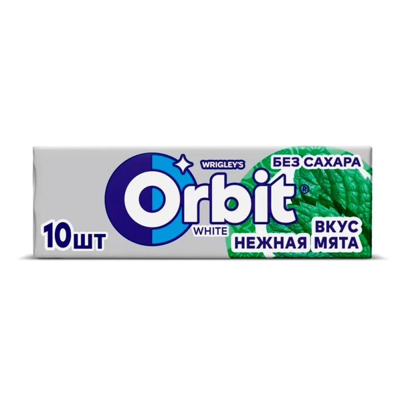 Жевательная резинка "Нежная мята", Orbit, 13,6 г